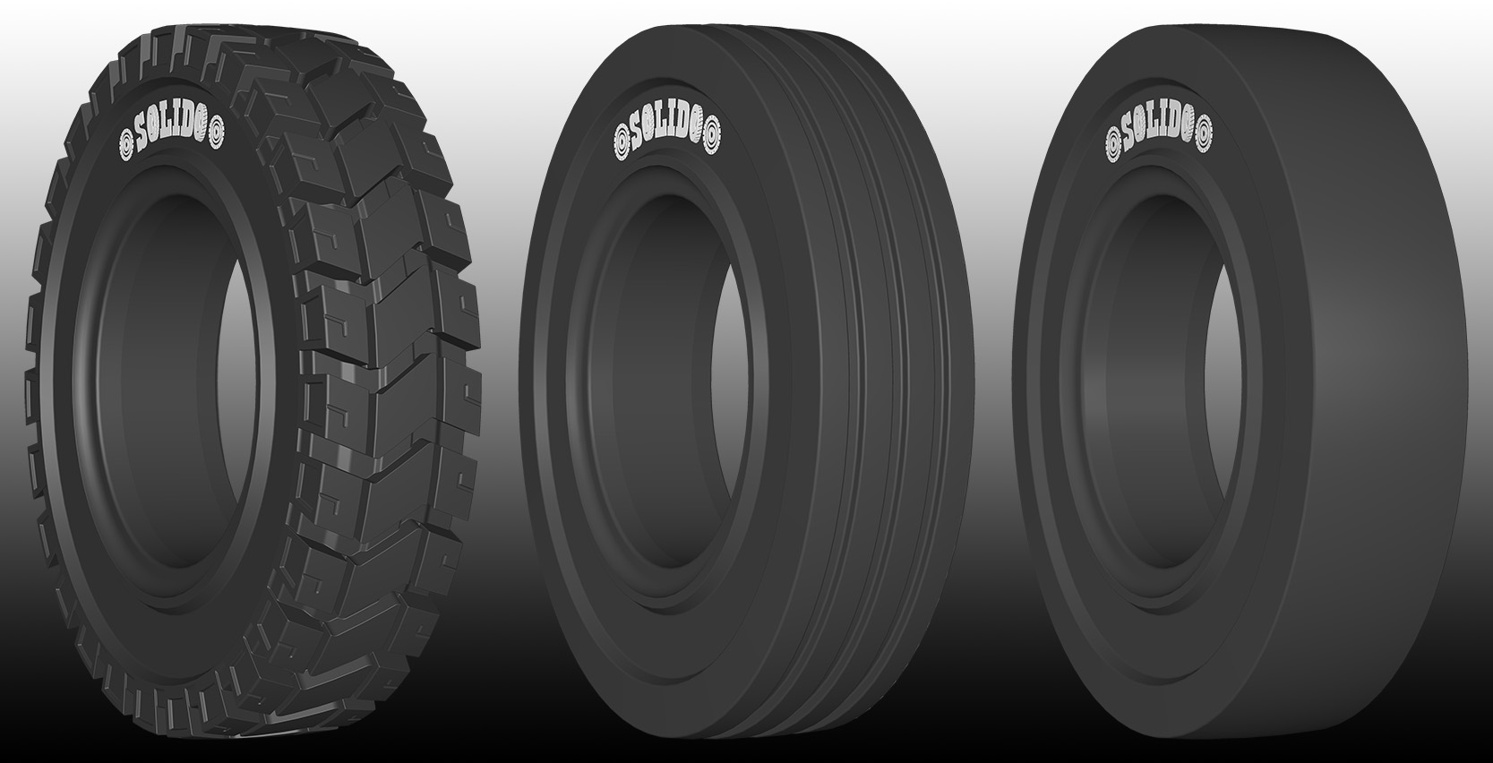 SOLID RESILIENT TYRE